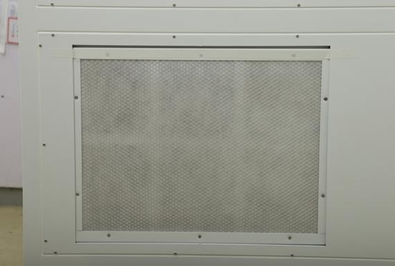 Sistema de filtración de aire de cabina de flujo